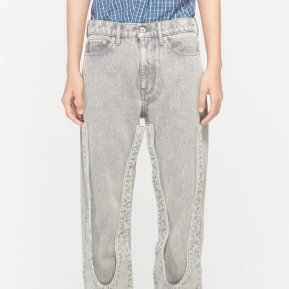 Y/PROJECT SNAP OFF CHAP JEANS SIZE 29 NWT - Picture 5 of 8